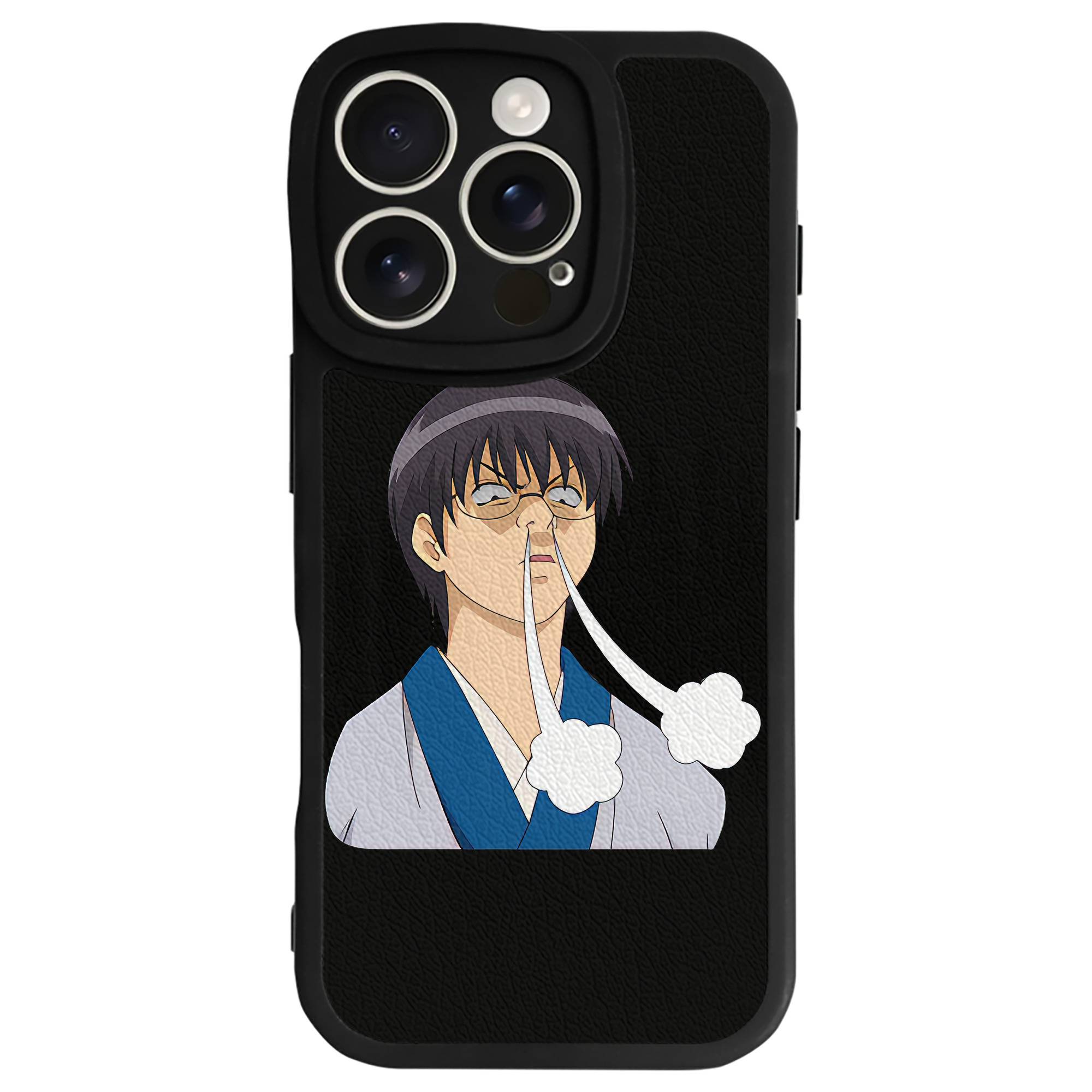 （画像用） ぎんたま 坂田銀時（さかたぎんとき） 神楽 志村新八（しむら しんぱち） GINTAMA Sakata Gintoki Kagura Shimura Shinpachi 【iPhone 16シリーズ対応】シリコンスマホケース（レザー調） 材質：シリコン